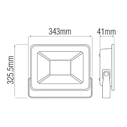 Прожектор світлодіодний ASLAN-200 200W 6400K