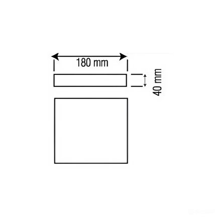 Світильник накладний SOFIA/S-24 3CCT білий