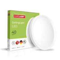 EUROLAMP LED Світильник круглий накладний Easy click 40W 4000K