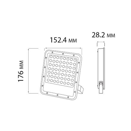 Прожектор світлодіодний PALLAS-50 3CCT