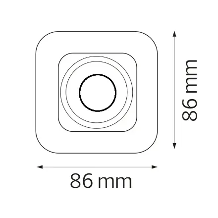 Світлорегулятор чорний-золото ELA
