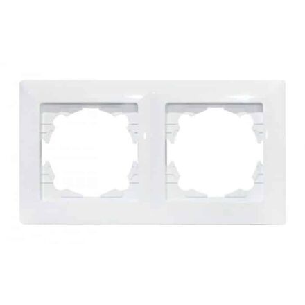 Рамка 2-на біла TINA