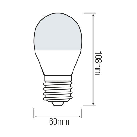 Cвітлодіодна лампа PREMIER-8 8W E27 4200К