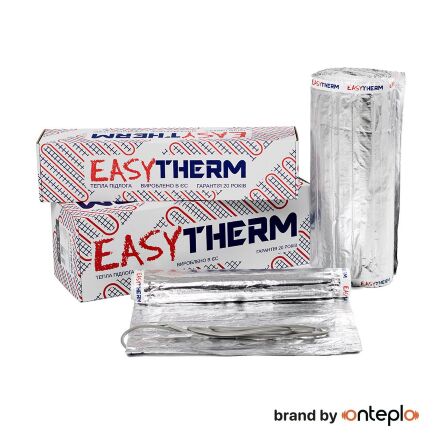 Нагрівальний мат двожильний Easytherm EMF 2.50, 2.5 м. кв.