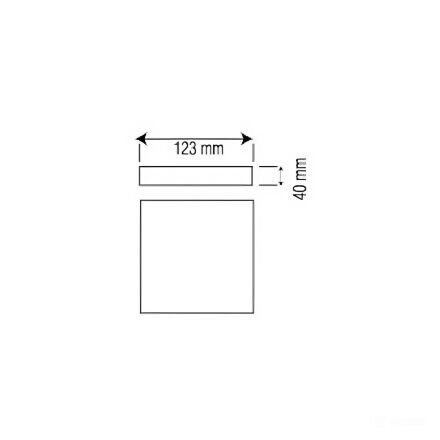 Світильник накладний SOFIA/S-18 3CCT чорний