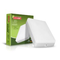 EUROLAMP LED Світильник квадратний накладний GL 25W 5000K