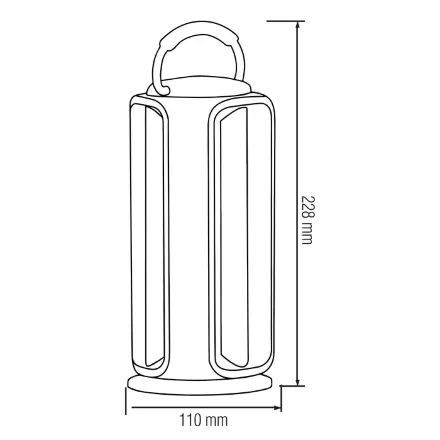 Світлодіодний світильник аварійний BUFFON 27W