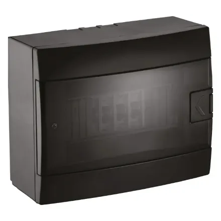 Щиток зовнішній 8 авт. чорний