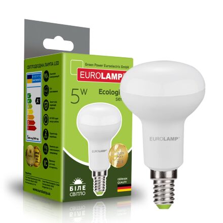 Світлодіодна лампа EUROLAMP LED R39 5W E14 4000K 220V