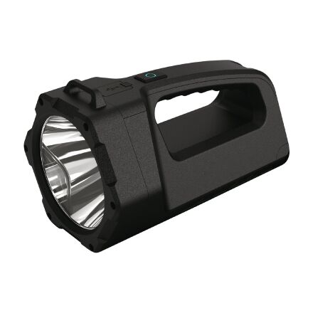 Світлодіодний ліхтар Eurolamp ручний 5W battery+Type-C чорний