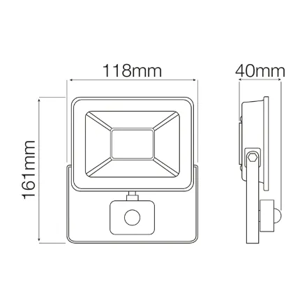 Прожектор світлодіодний ASLAN/S-20 20W
