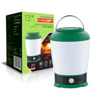 Світлодіодний Eurolamp ліхтар портативний 13W Micro-USB зелений