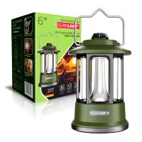 Світлодіодний Eurolamp ліхтар портативний 6W battery+Type-C зелений