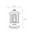 Світлодіодний Eurolamp ліхтар портативний 6W battery+Type-C зелений