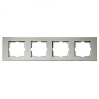 Рамка 4-на GRANO антрацит