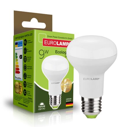 Світлодіодна лампа EUROLAMP LED R63 9W E27 3000K 220V