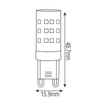 Світлодіодна лампа PETA-4 4W G9 2700K