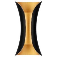 Світлодіодний світильник садово-парковий MARVEL-10 чорний з золотом