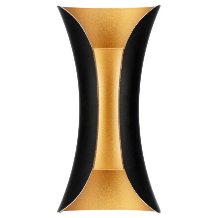 Світлодіодний світильник садово-парковий MARVEL-10 чорний з золотом