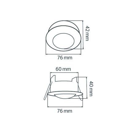 Датчик MUSTANG-1 чорний