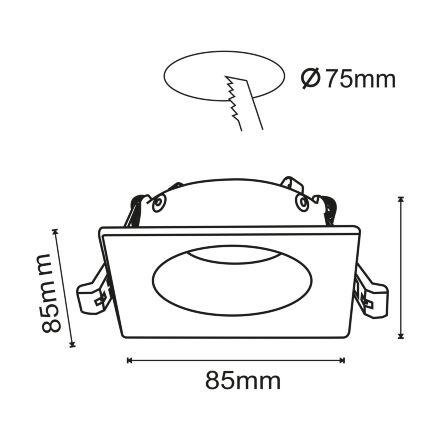 Світильник-спот KARANFIL-S