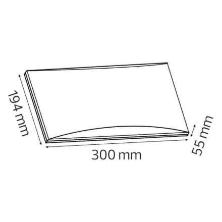 Світлодіодний світильник фасадний ARENA