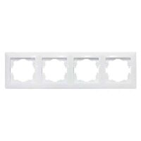 Рамка 4-на біла TINA