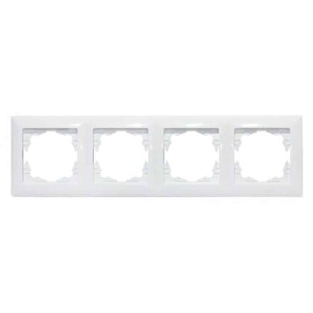 Рамка 4-на біла TINA