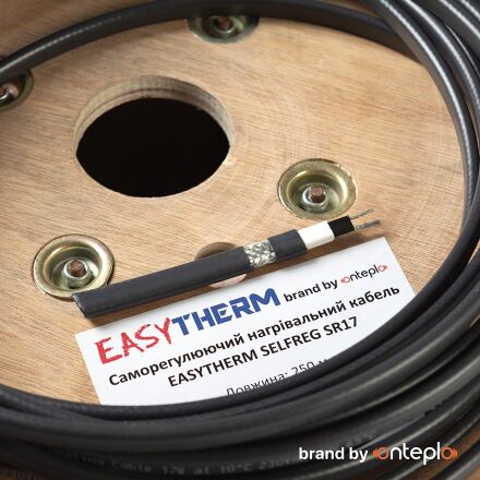 Саморегулюючий нагрівальний кабель Easytherm SELFREG SR 17, 1 м