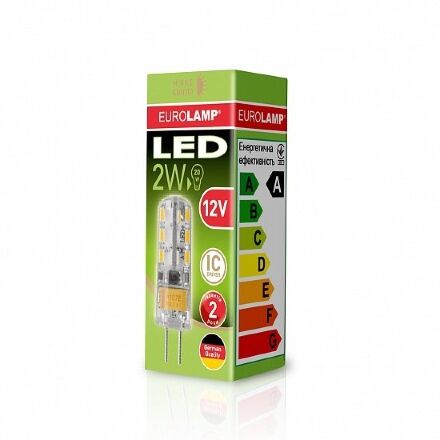 Світлодіодна лампа EUROLAMP LED силікон G4 2W 3000K 12V