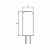 Світлодіодна лампа EUROLAMP LED силікон G4 2W 3000K 12V
