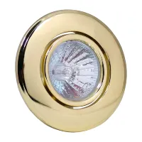 Світильник галогенний ORKIDE золотий