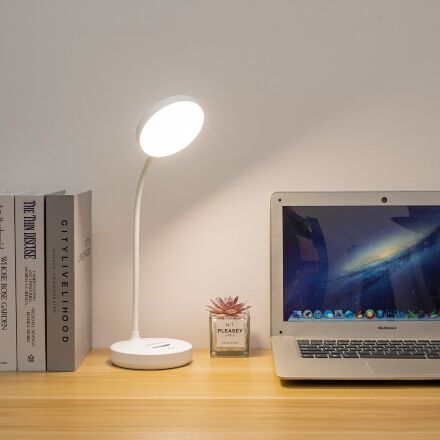 Настільна лампа Eurolamp з акумулятором 5W 400Lm 2800-6500K Type-C+Battery 2400mAh