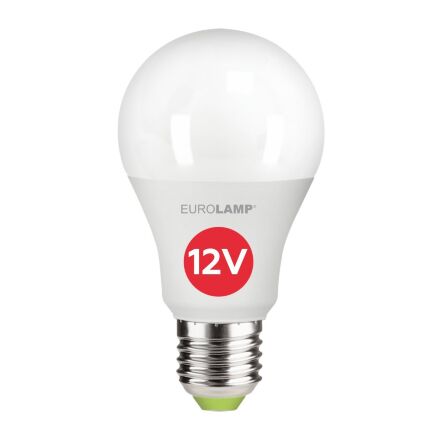 EUROLAMP LED Лампа А60 10W E27 4000K 12V