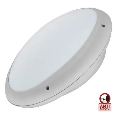 Світильник пластиковий Акуа Опал Овал сірий