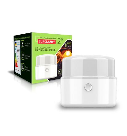 Нічник Eurolamp 2W 180lm 6000K USB 5V