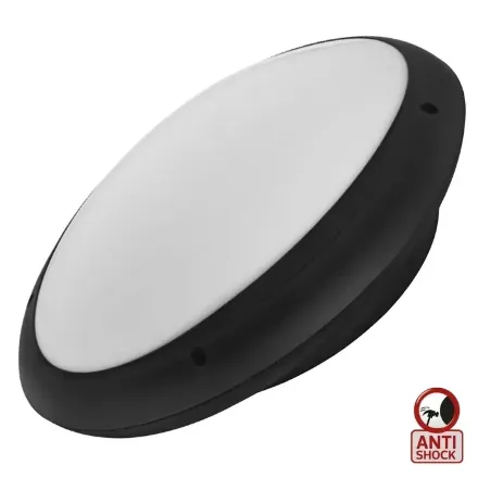 Світильник пластиковий Акуа Опал Овал чорний