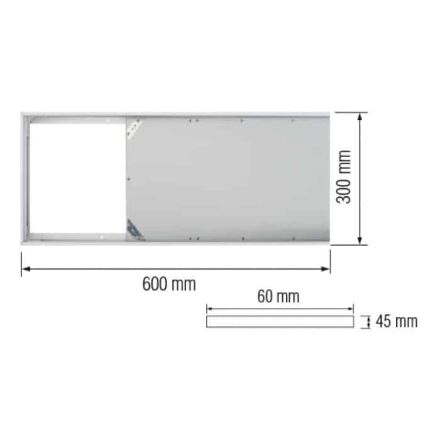 Рамка накладна для панелі Zodiac-24 Frame-3060