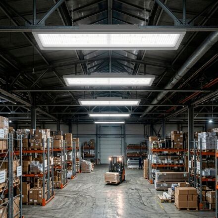 Світильник високопотужний Eurolamp LED LINEAR 3-Power Select 200W 5000K IP65 (LED-LHP-200W)
