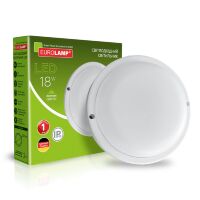 Світлодіодний світильник круглий ЖКГ EUROLAMP LED 18W 5000K