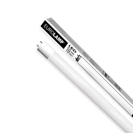 EUROLAMP LED Лампа T8 скло 18W 6500K з одностороннім підключенням