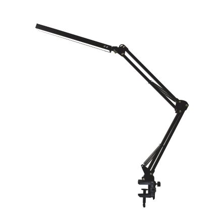 Настільна лампа EUROLAMP LED 10W 400Lm 2800-6500K (black) на струбцині