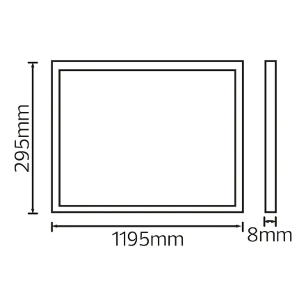 Світлодіодний світильник врізний ZODIAC-36 36W 6400K