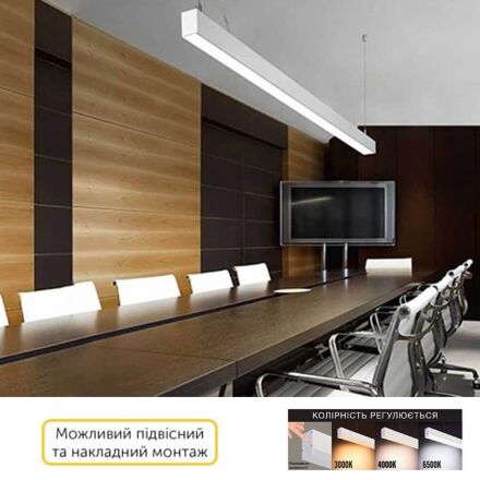 Світлодіодна люстра INNOVA3-40 3CCT 40W чорна