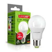 Світлодіодна лампа EUROLAMP LED ECO A60 10W E27 4000K 12-48V