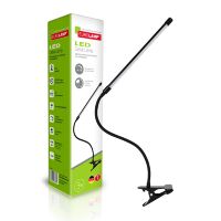 Настільна лампа EUROLAMP LED 5W 200 Lm 6500K на кліпсі чорний