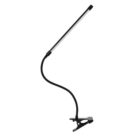 Настільна лампа EUROLAMP LED 5W 200 Lm 6500K на кліпсі чорний