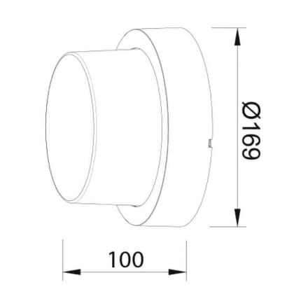 Світильник садово-парковий SUGA-12/RO 12W 4200 K