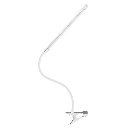 Настільна лампа EUROLAMP LED 5W 200 Lm 6500K на кліпсі білий