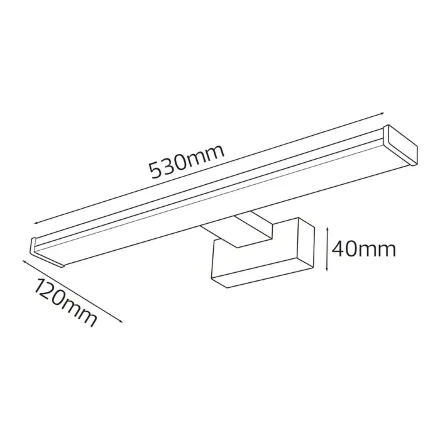 Світлодіодна підсвітка дзеркал-картин LEYLEK-12